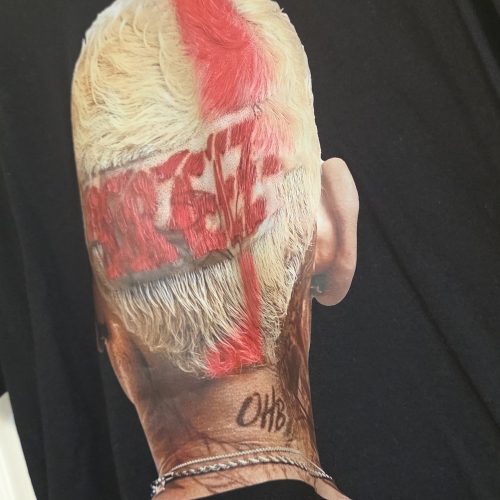 Black Chris Brown Breezy Graphic T-Shirt - Picture 3 of 4
